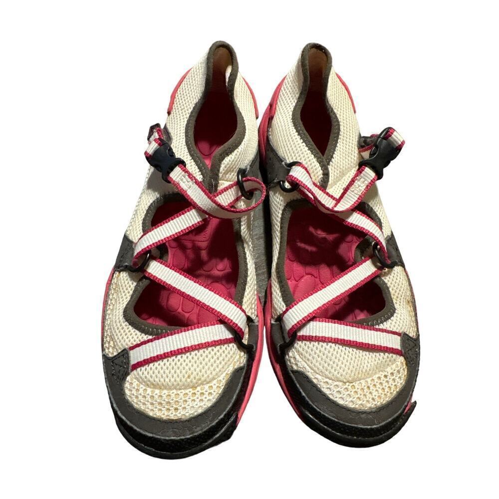 Sperry Top Sider Women Size 7 US Pink/White Sandals